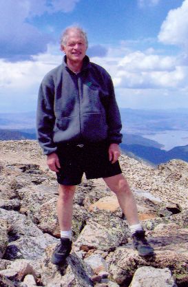 Warren on Pawnee Peak Summit